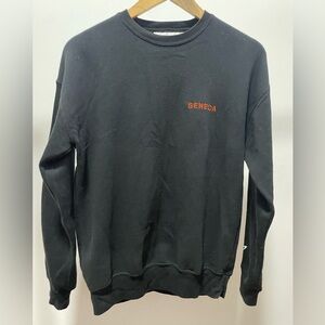 Vintage Black & orange Seneca crewneck sweatshirt